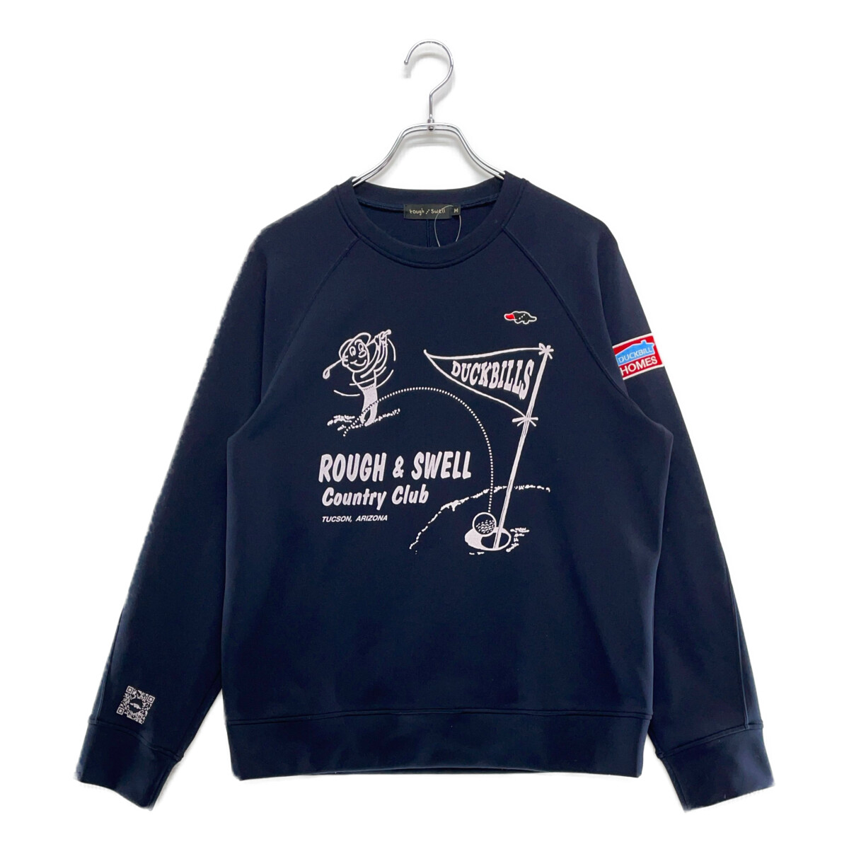 ROUGH AND SWELL ラフアンドスウェル パーカー ネイビー XL ROUGH