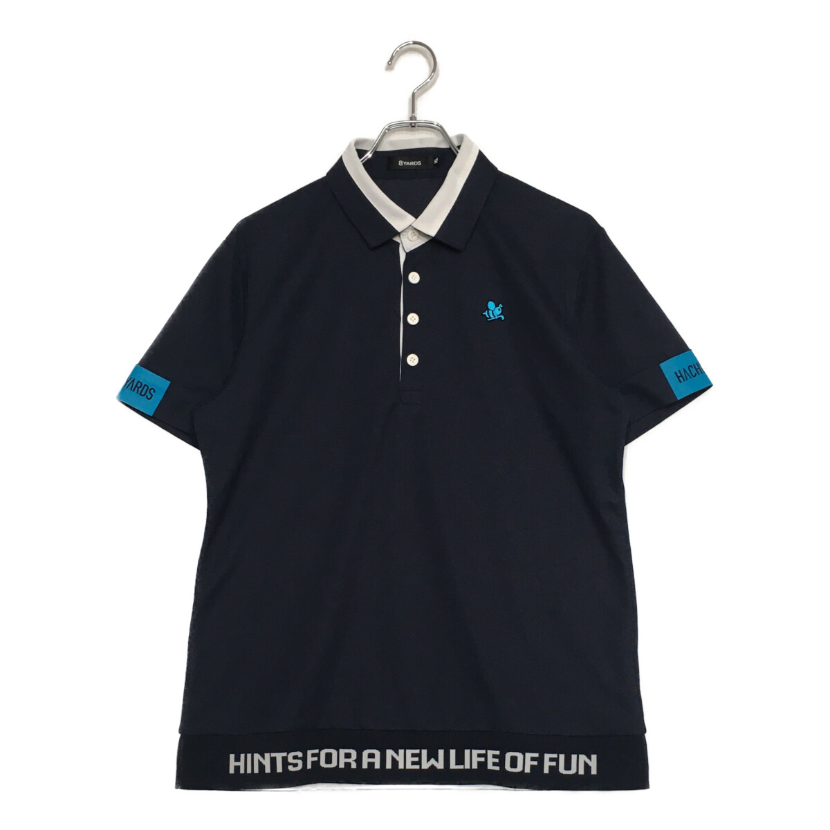 ネイビー ポロシャツ 8 YARDS 8YARDS 8 YARDS ネイビー ポロシャツ