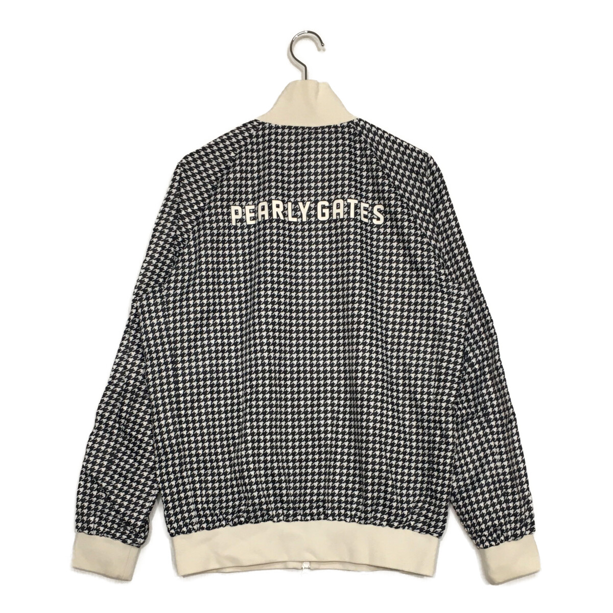 パーリーゲイツ 千鳥格子柄 蓄熱ジップジャケット ゴルフウェア