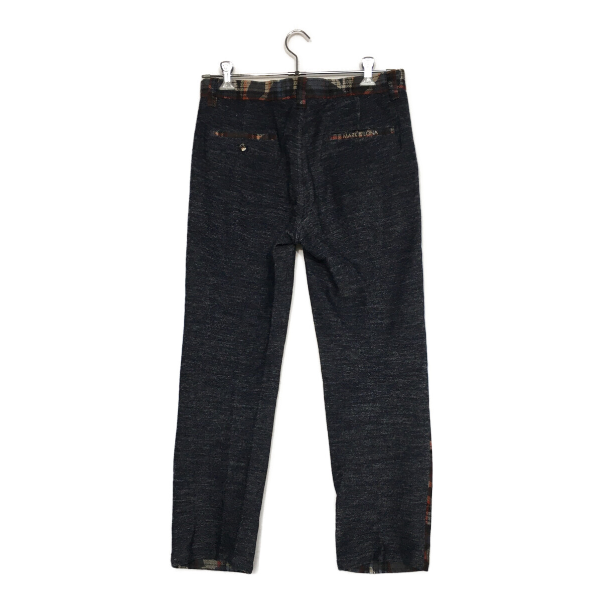 美品 MARK&LONA ブラック カモフラージュ パンツ L メンズ MARK & LONA