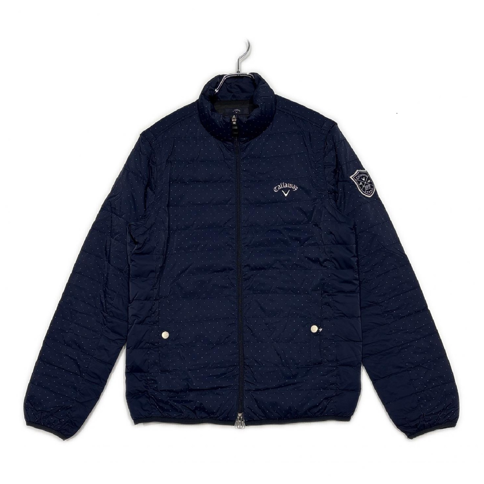 中古 メンズ キャロウェイ Callaway ダウンジャケット L 紺 ネイビー