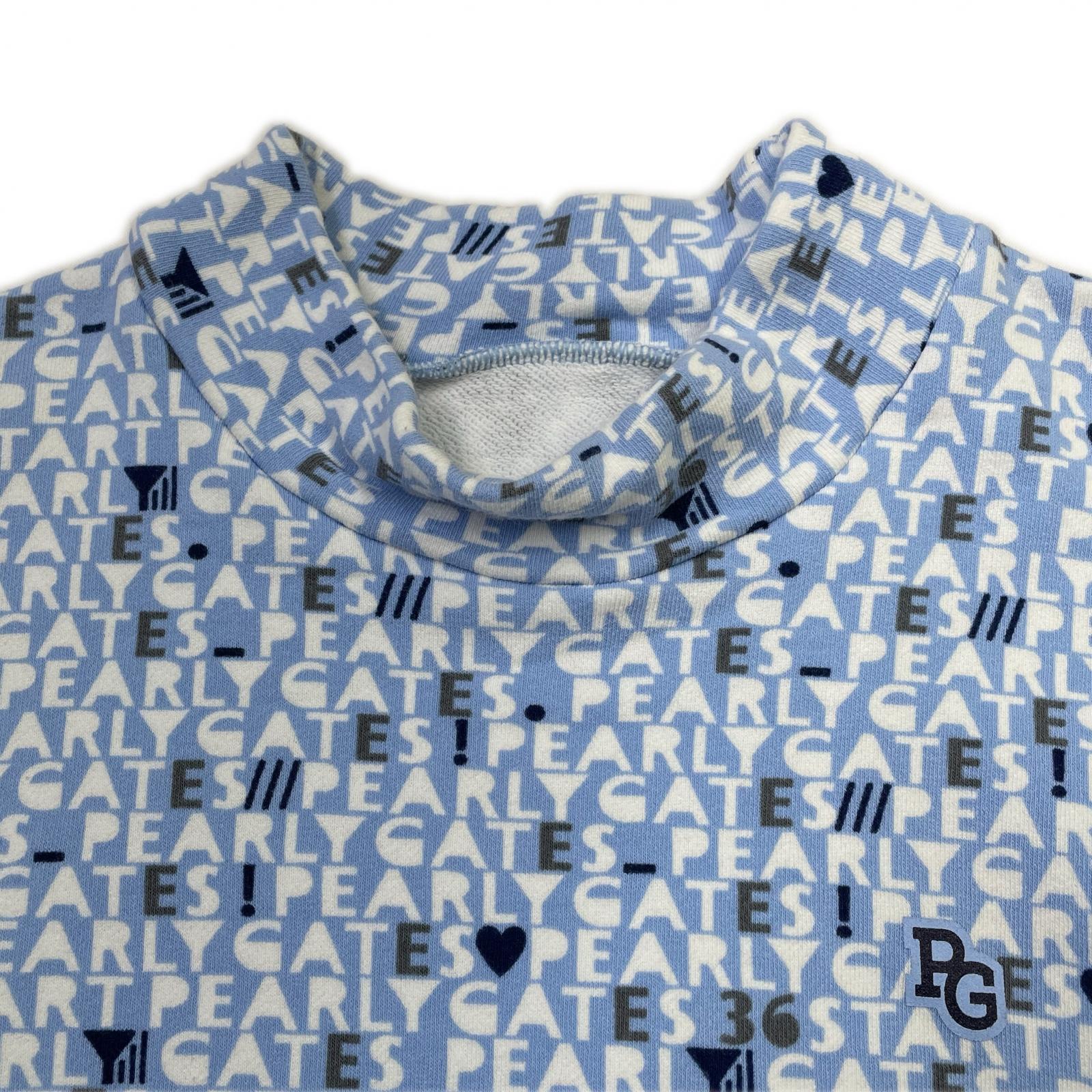 中古 メンズ パーリーゲイツ PEARLY GATES 長袖シャツ 4(M) 水色