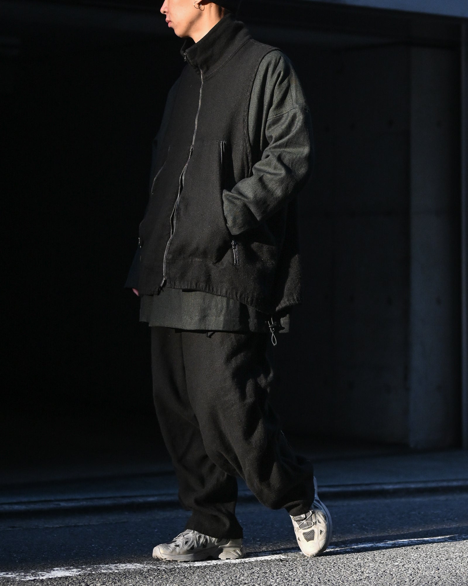 barbell object - flower vest | COELACANTH バーベルオブジェクト