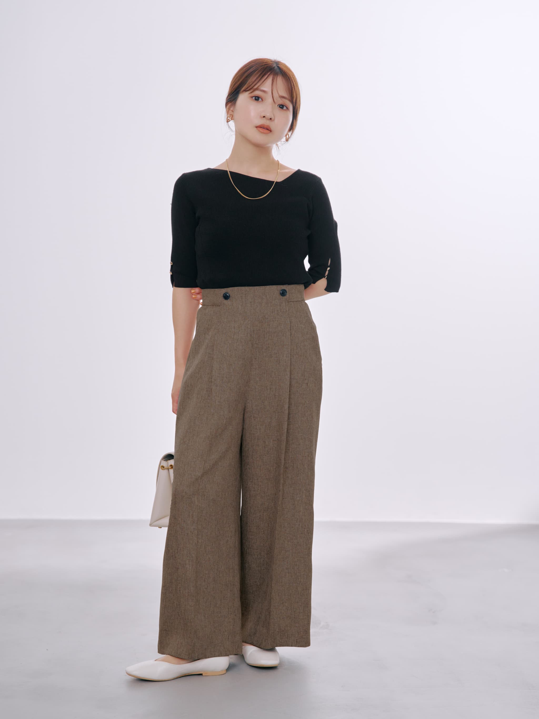 ツイードマリンパンツ-short & regular | 小柄・低身長女性向け