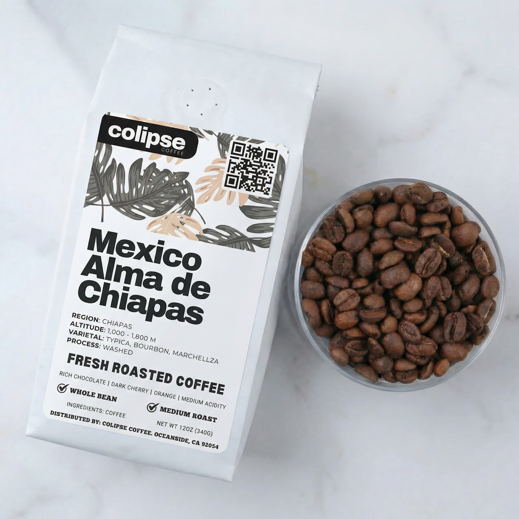 Mexico Alma de Chiapas Coffee Beans | Roasted to Order – Colipse