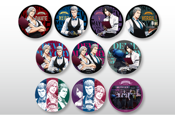 カプコンチャレンジパーク デビルメイクライ4 缶バッジ カプコン