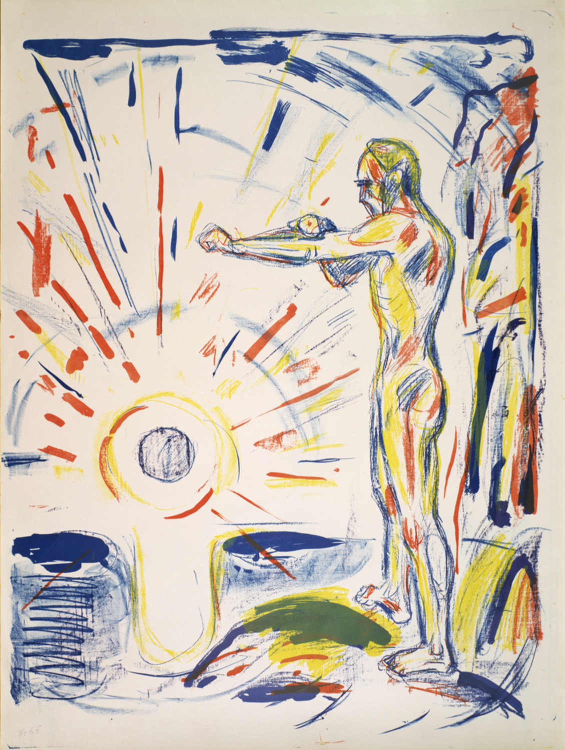 EDVARD MUNCH、エドヴァルド・ムンク【Das Weibkas】