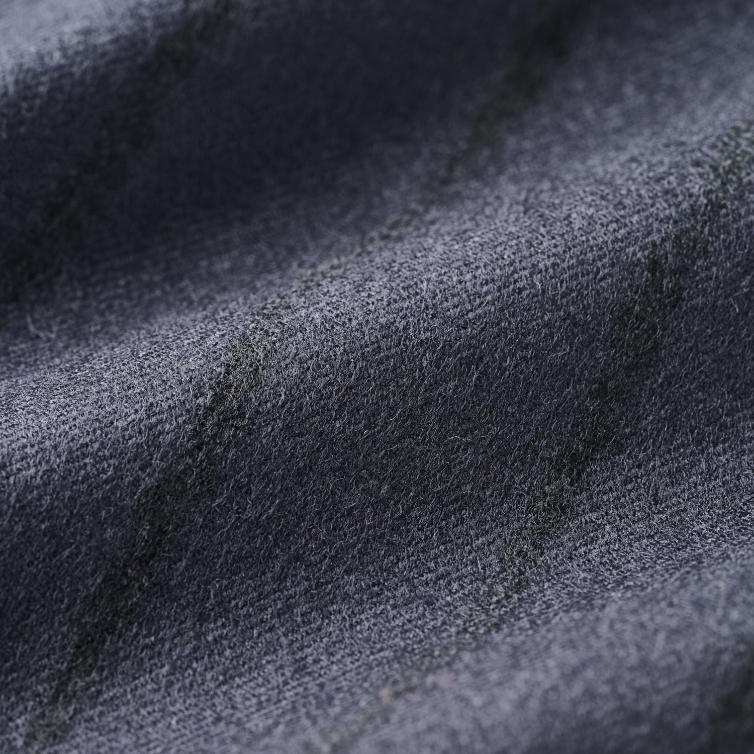 CPT-1 / Boucle Stripe / Navy x Black / 2アウトプリーツ スラックス
