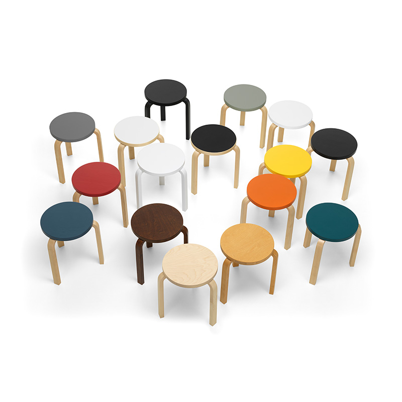 ARTEK（アルテック）スツール60 バーチ｜Alvar Aalto | THE CONRAN