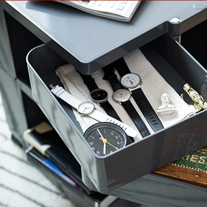 BOBY WAGON ボビーワゴン 2段3トレイ BLACK｜ボビーワゴン2段 | THE