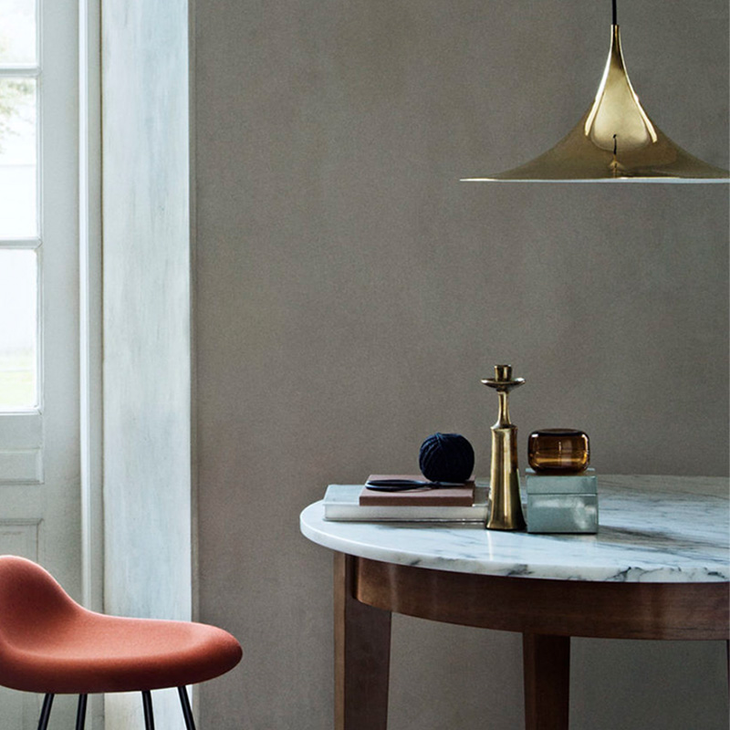 SEMI PENDANT φ47 BLACK SEMI MATT｜GUBI | THE CONRAN SHOP(コンラン