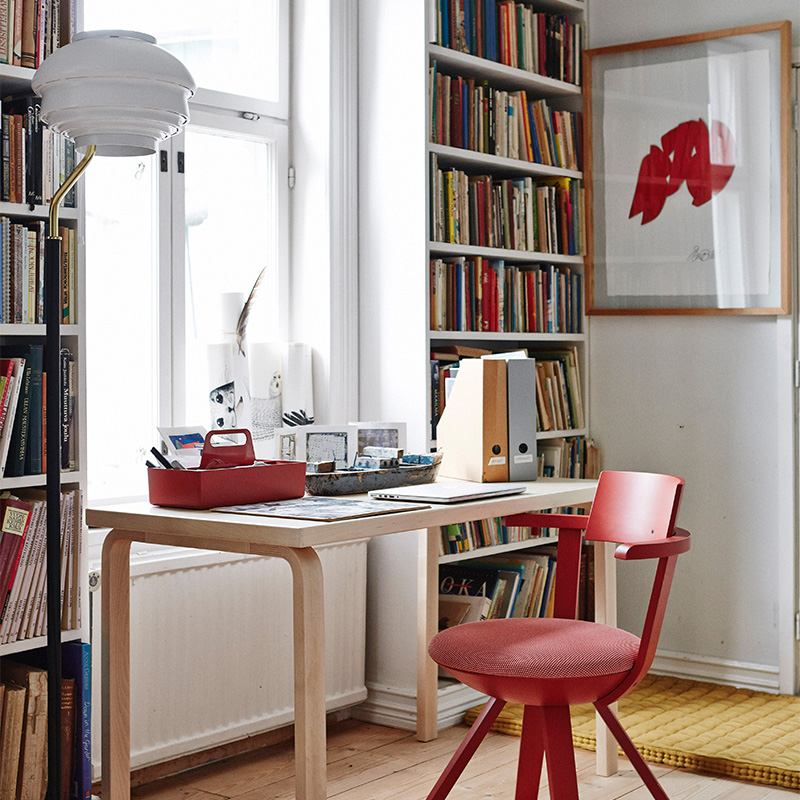 Artek（アルテック）80A テーブル ホワイトラミネート ナチュラル