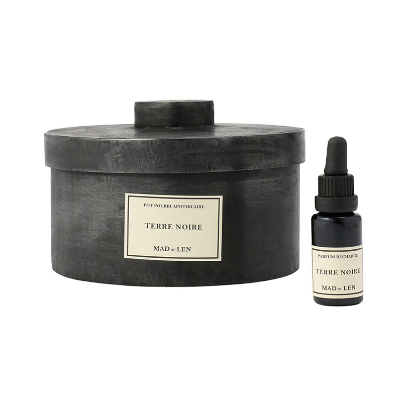 MAD et LEN（マドエレン）ポット ポプリ ヴェジェタル アンバー ダーク