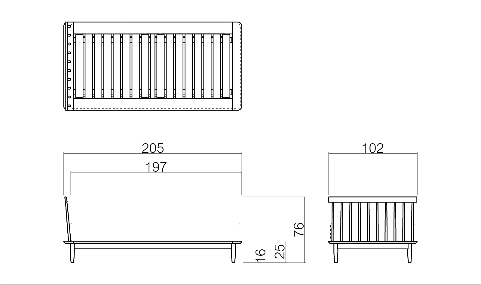 スポークベッド | シングル - コサイン公式通販