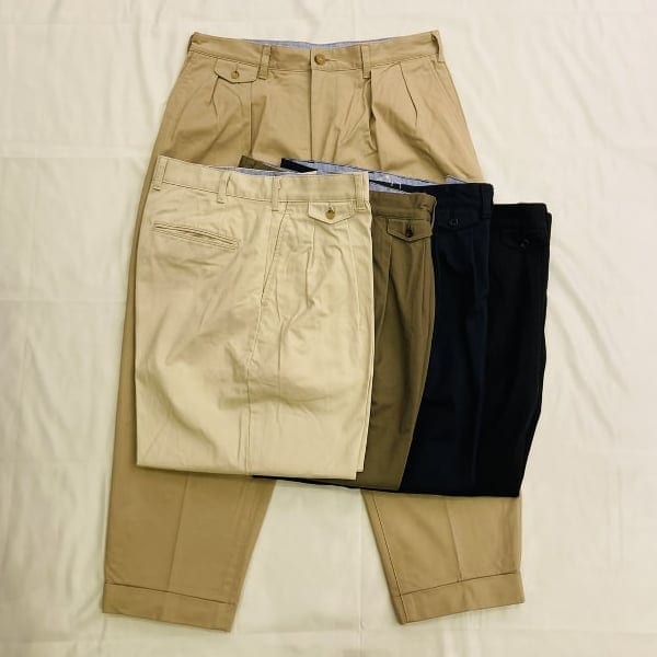 BEAMS PLUS 2 Pleats Tapered Twill – cotwohk