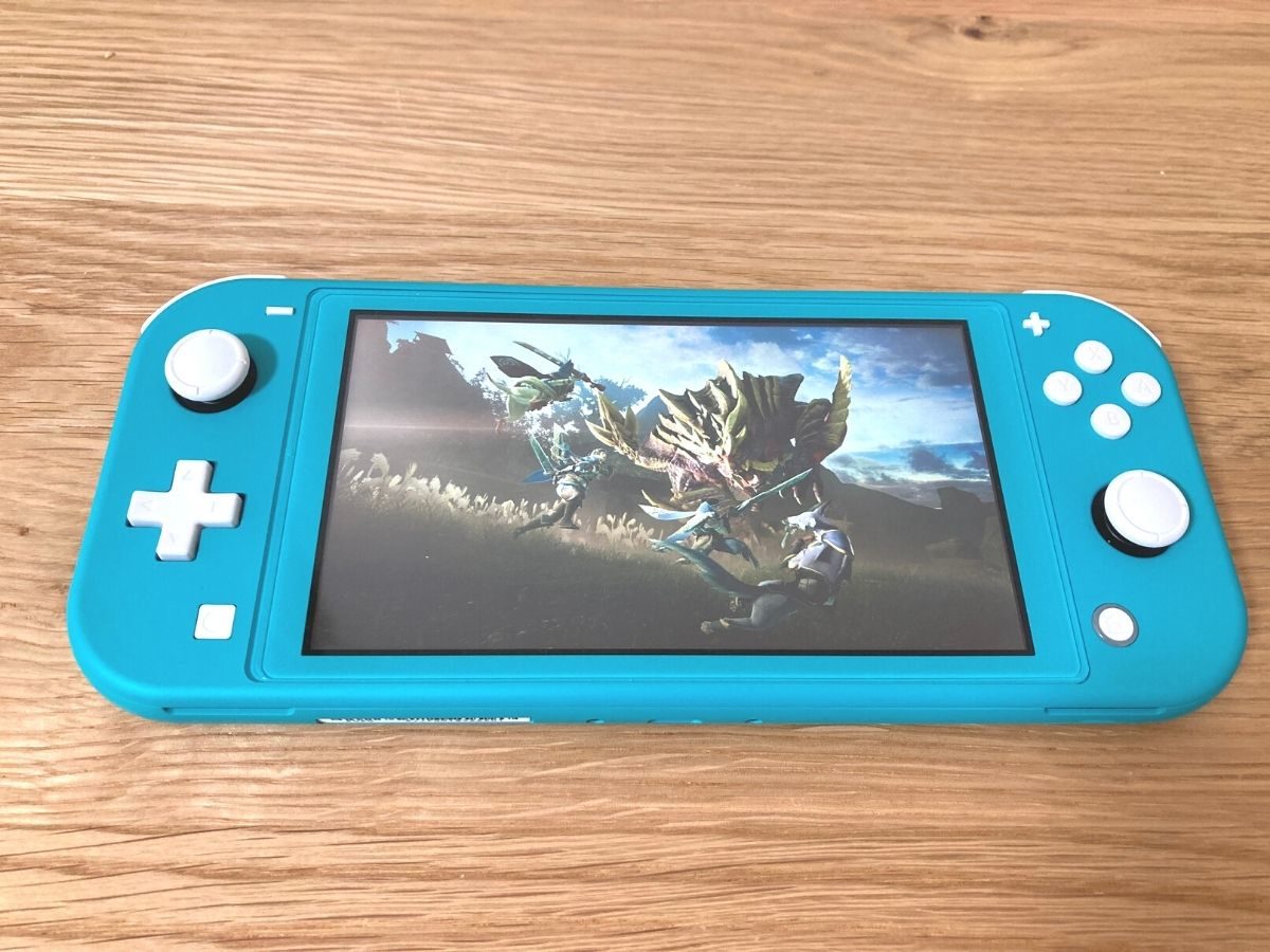 Nintendo Switch Lite（ターコイズ）＋モンスターハンターライズ