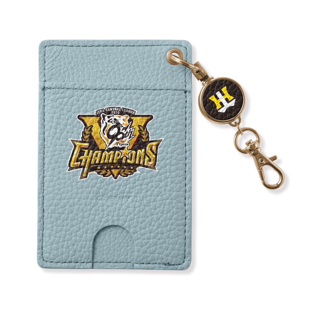 期間限定】阪神タイガース × COVERARY 2025リーグ優勝ロゴ 本革 32色