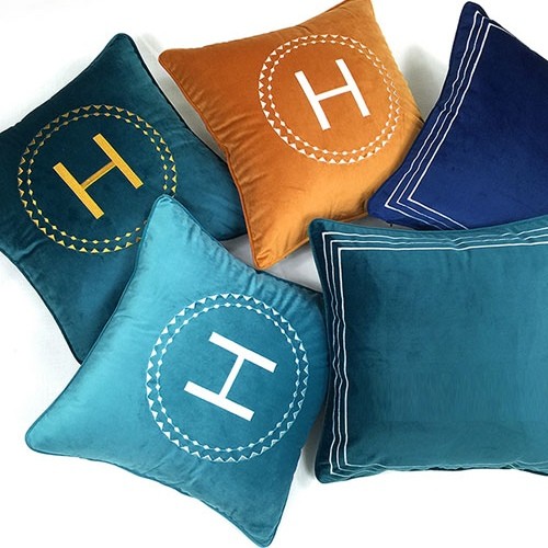 hermes 抱き枕 中身+カバー エルメス 枕カバー ピローケース 45*45cm