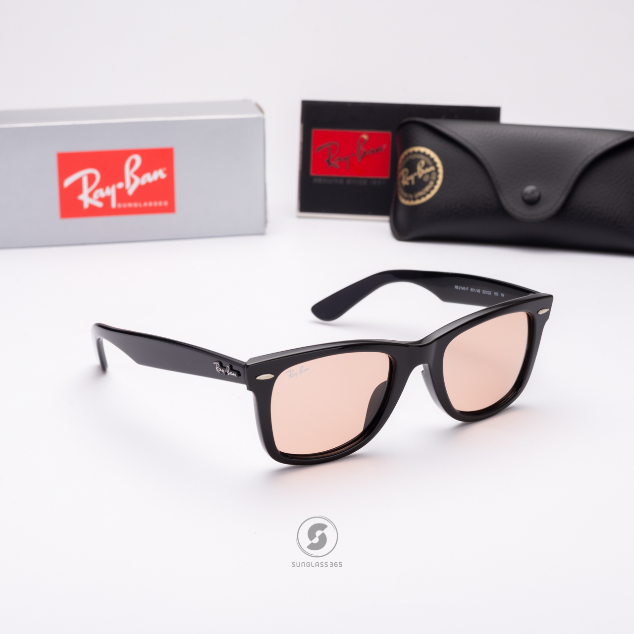 Ray Ban Wayfarer RB2140F 601/4B Black Pink : Inspired by LnwShop