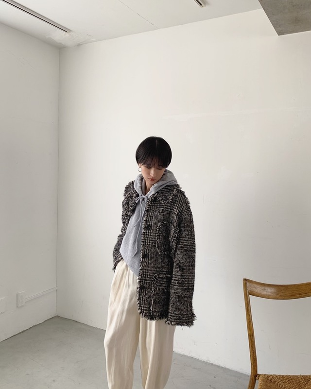 松本恵奈のMUST BUY- CLANEのお気に入りアイテム紹介 “MIX TWEED