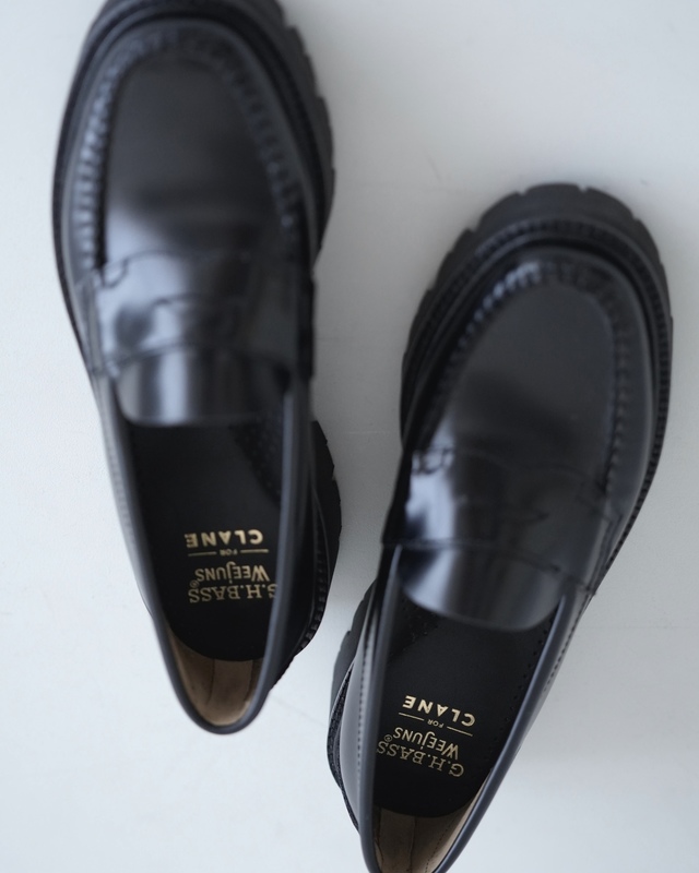 CLANE×G.H.BASS のコラボレーションアイテムの発売が決定! ローファー