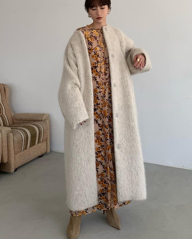 素材から拘ったミックスシャギーコートが10月27日（火）より一般発売