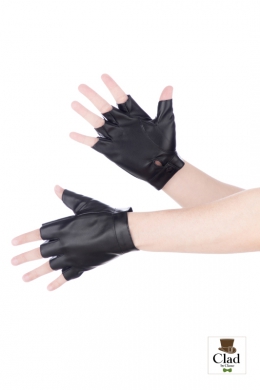 レザーグローブ 指なし 黒 メンズサイズ | コスプレ衣装 | コスプレ