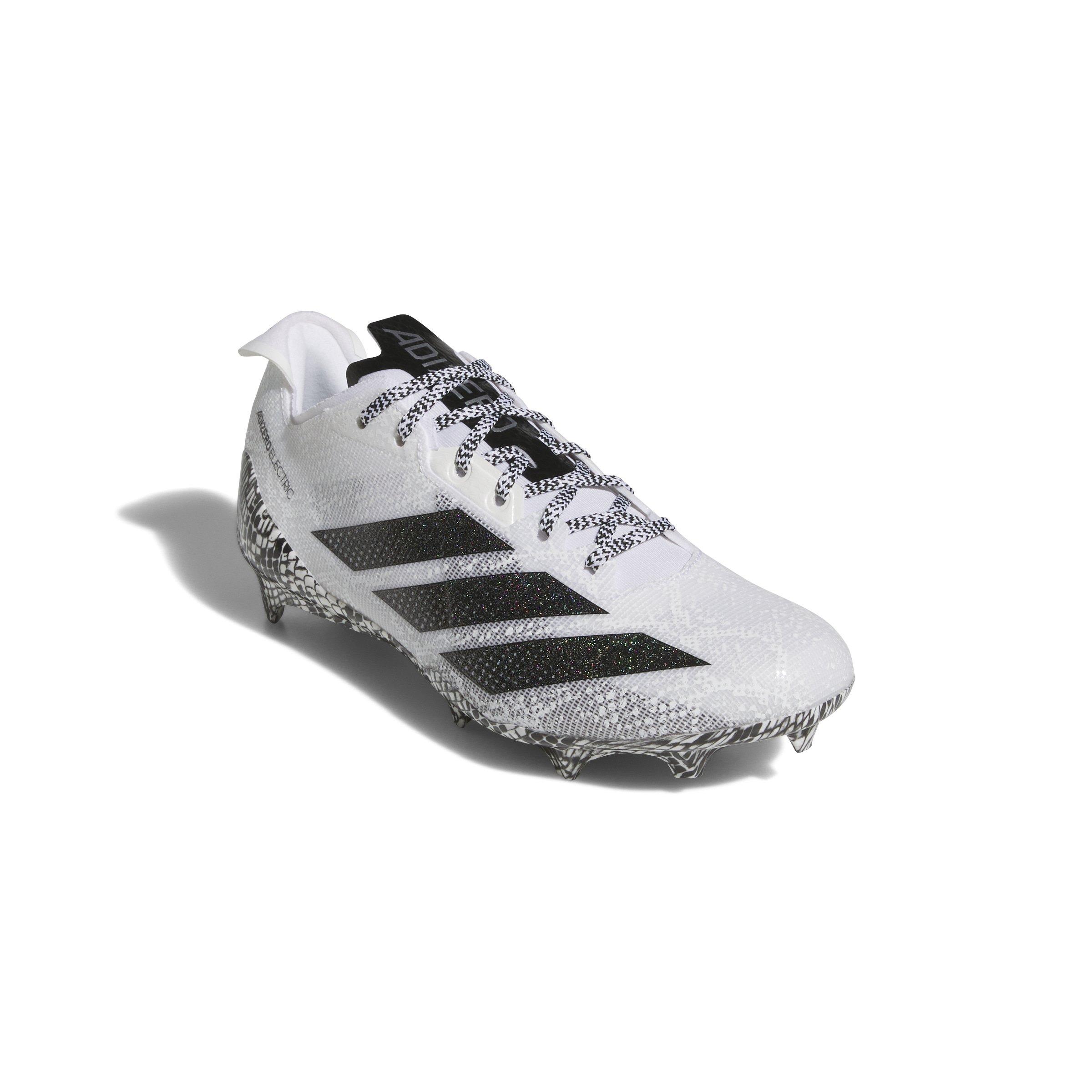 adidas Adizero Men's Low Top Speed Football Cleat - White/Black