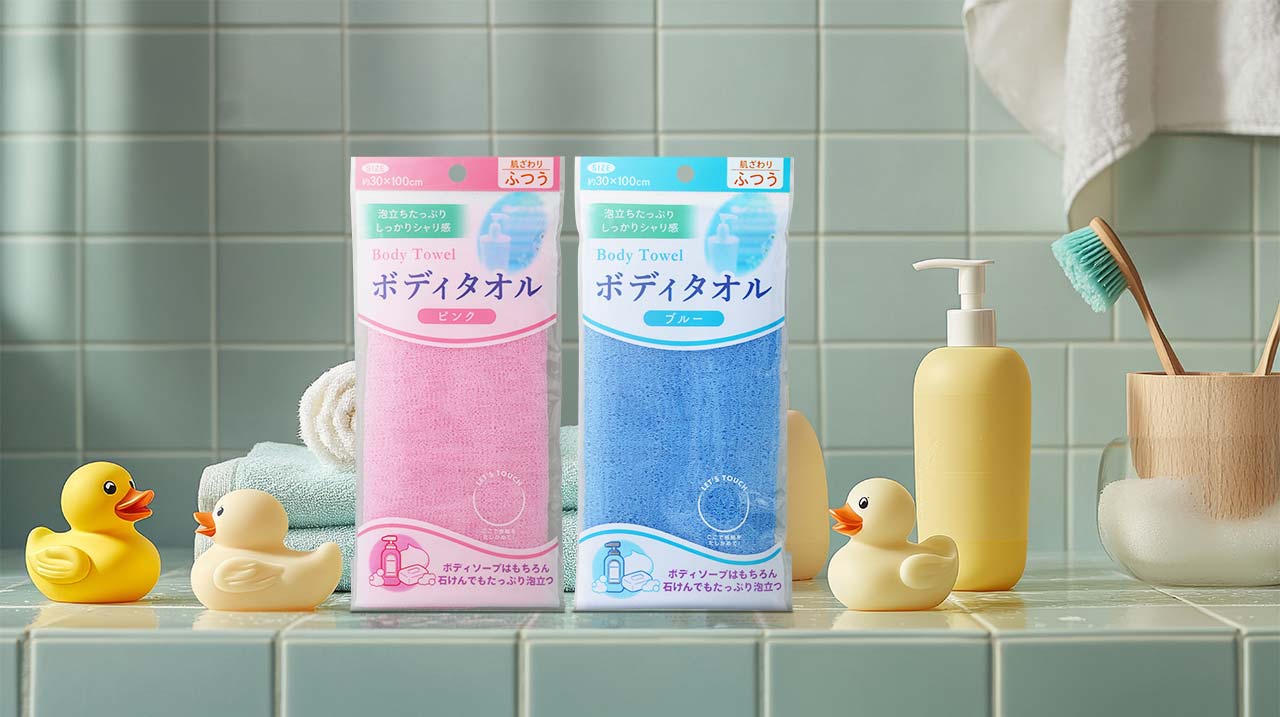 やさしいキレイはママの笑顔シリーズ NID ボディタオル｜ドラッグ