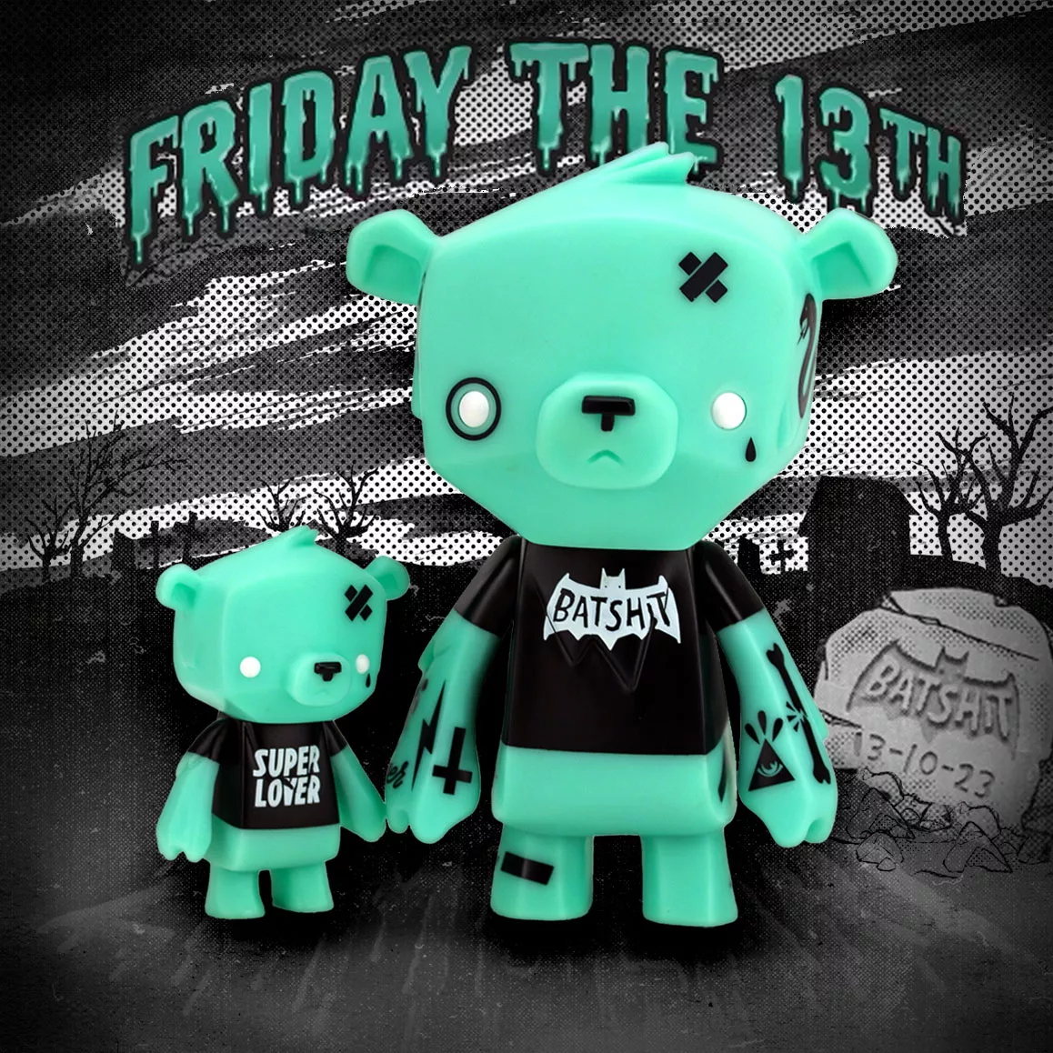 Dead Beat City ZOMBEAT Kuma Vinyl Set!