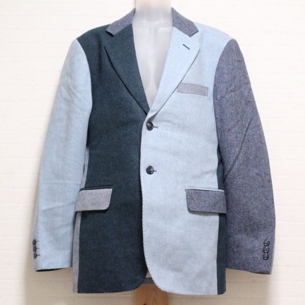 ブルー系パッチワークジャケット【M】 - ピンクハウス通販｜リサイクル