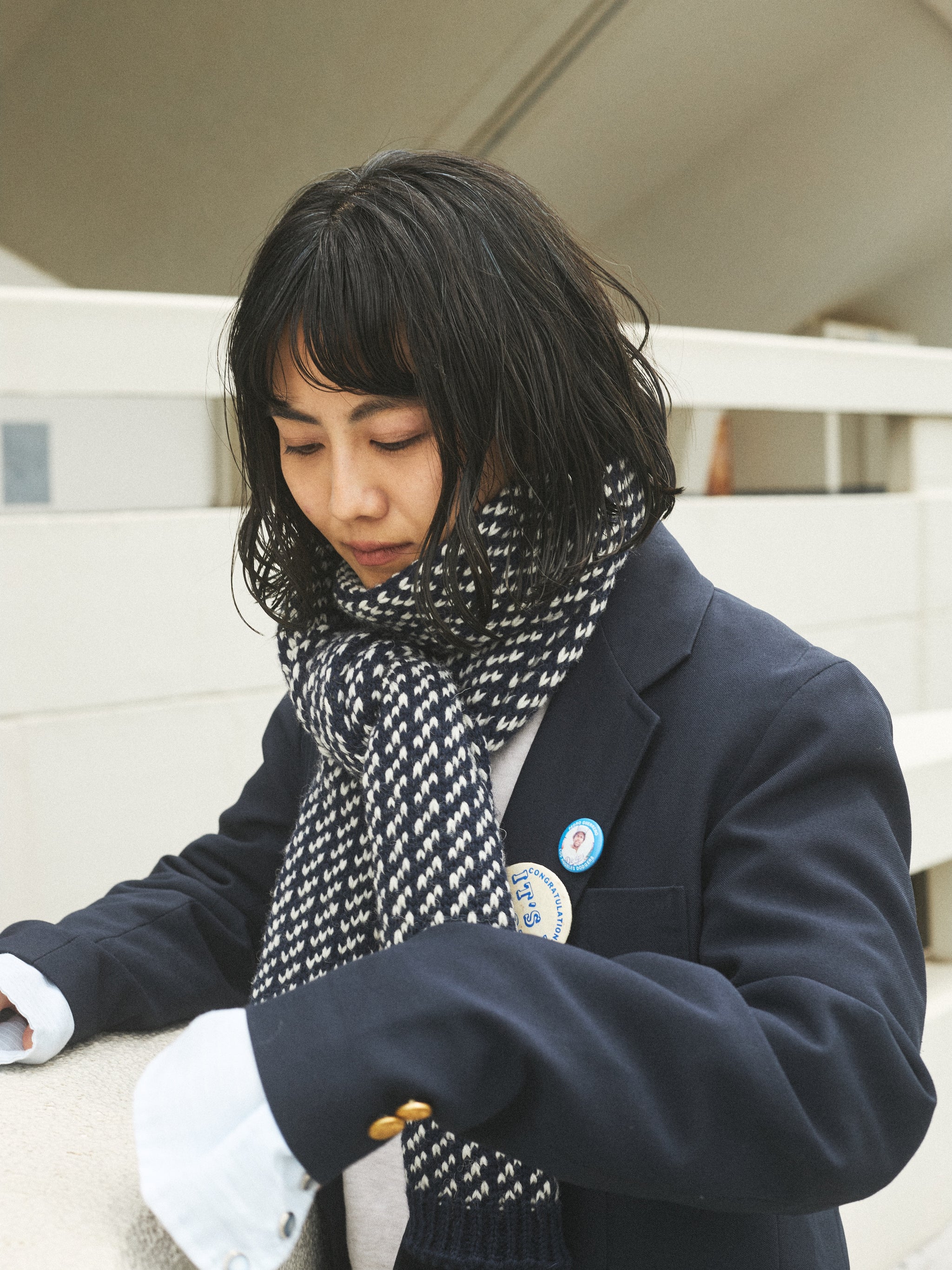 HIGHLAND2000×2nd】バーズアイニットマフラー – CLUB 2nd