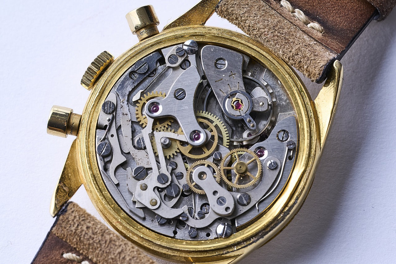 1950年代 Plymouth クロノグラフ 20ミクロン ゴールドフィル