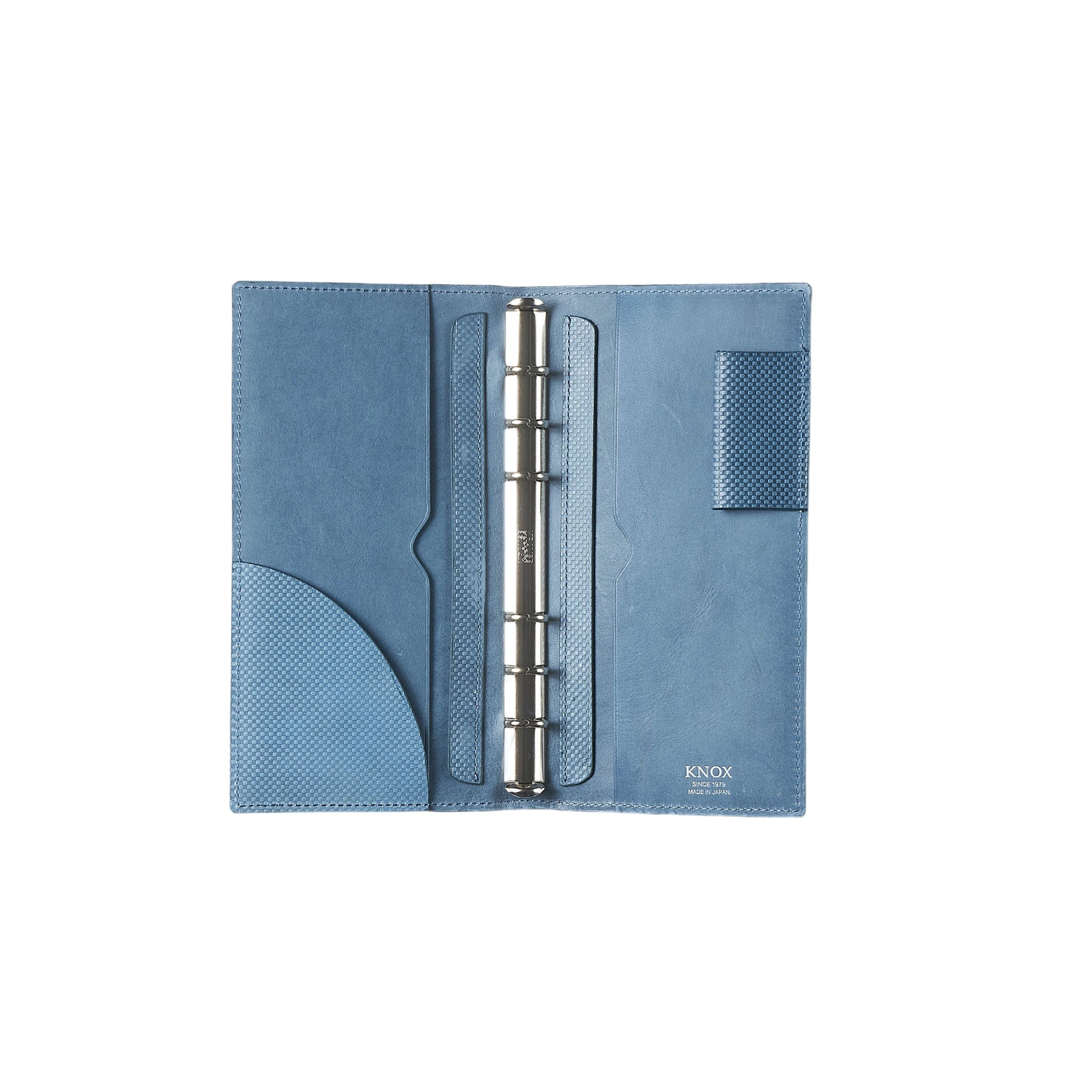 システム手帳 ナロー φ13mm ジャパンブルー｜システム手帳パラダイス