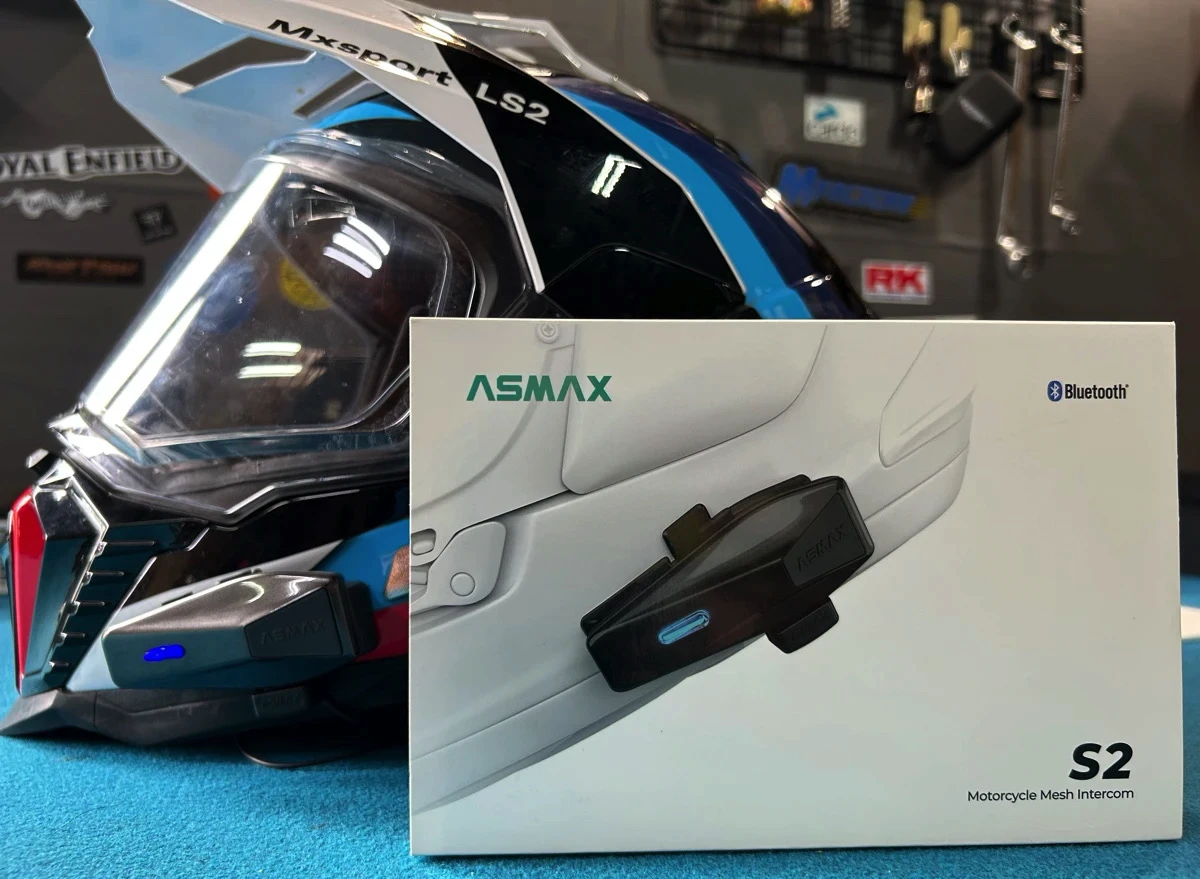 初めての1台に最適！多機能＆使い勝手◎なバイク用インカム「ASMAX S2