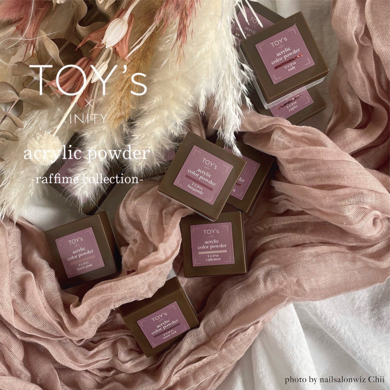 TOY＇s x INITY アクリルカラーパウダー ラフィーム