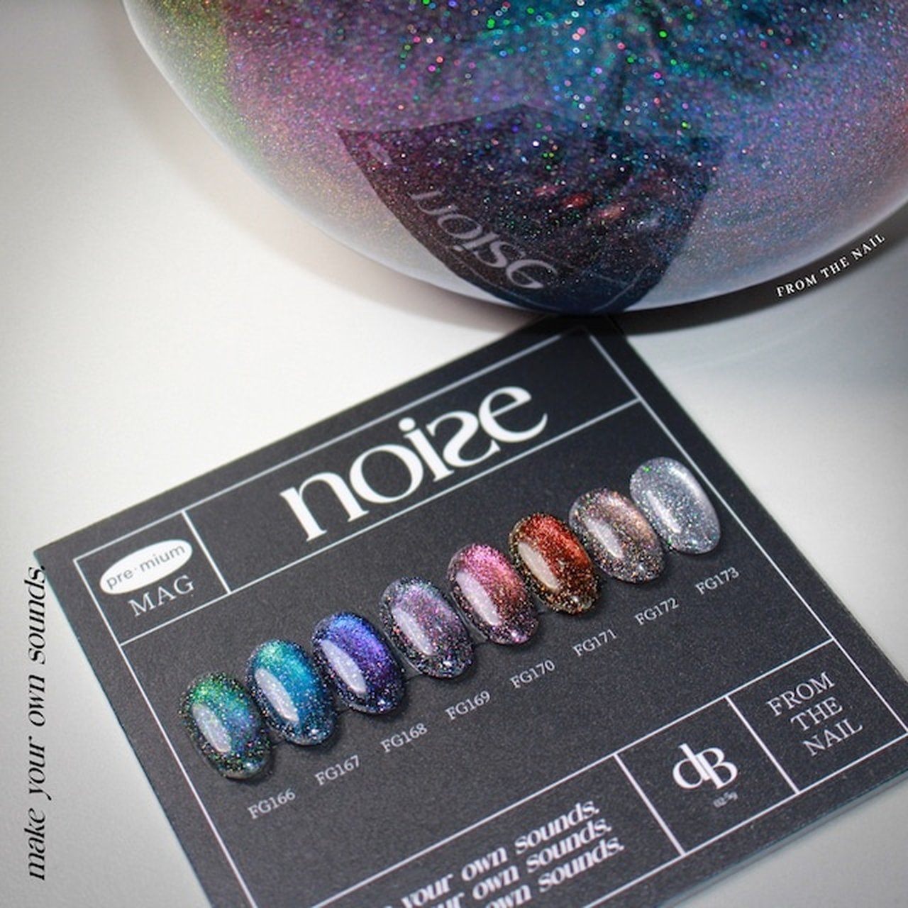 noise（ノイズ）マグネット8色セット | FROM THE NAIL（フロムザ