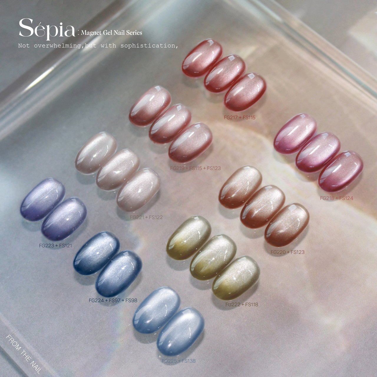 Sepia（セピア） マグネット9本セット | FROM THE NAIL（フロムザ