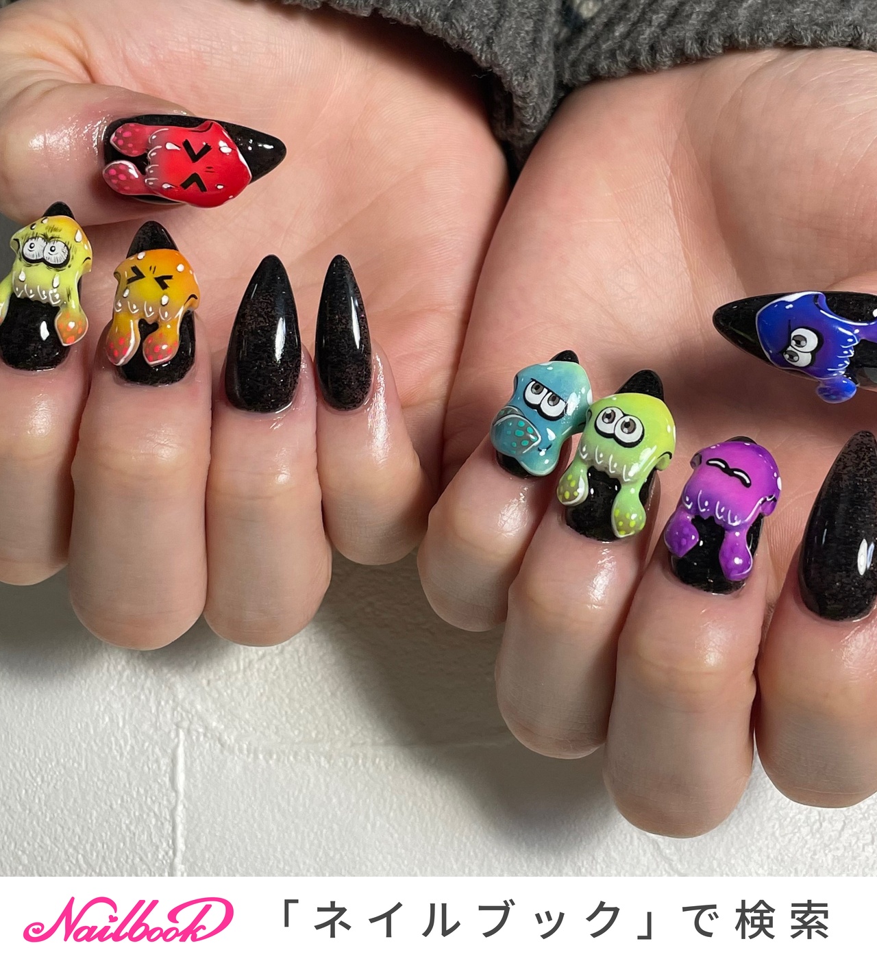 オールシーズン/ハンド/ラメ/ワンカラー/痛ネイル - yuriのネイル