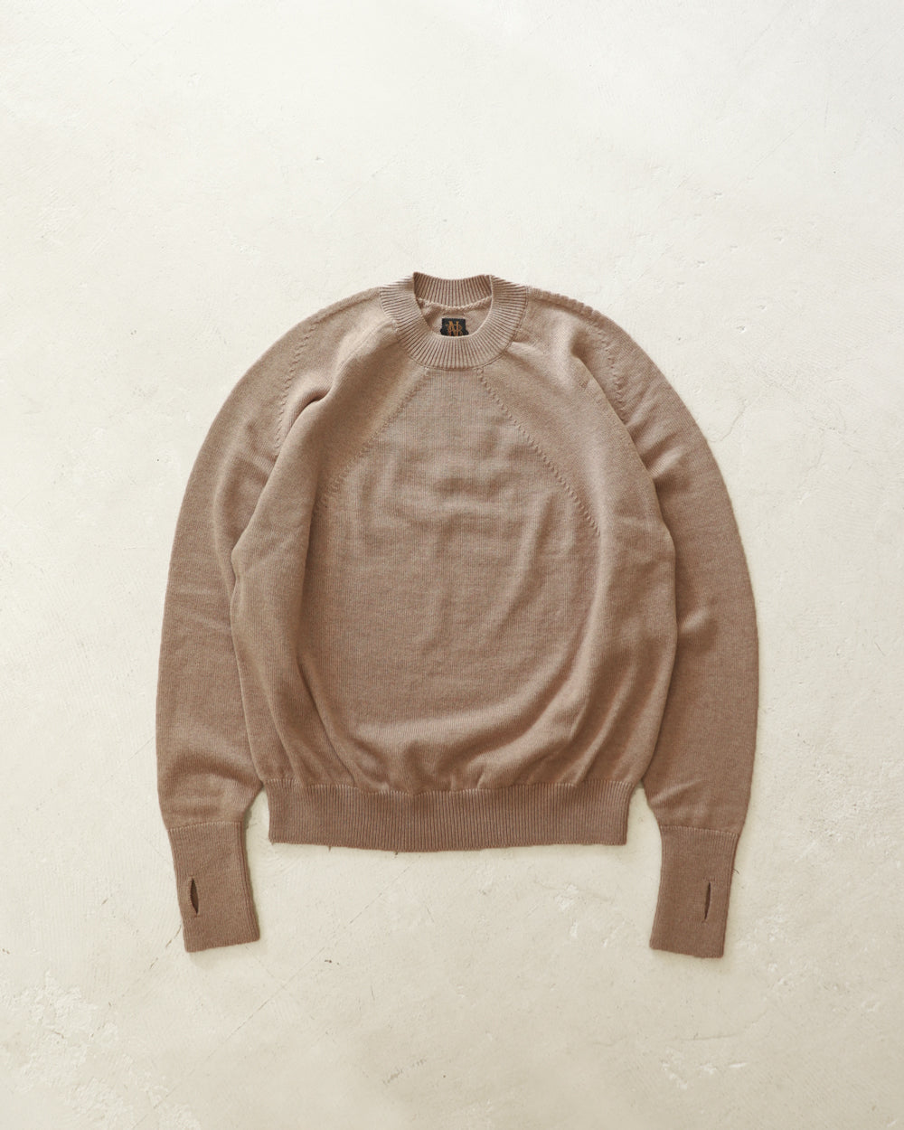 BATONER AGING WOOL SIGNATURE CREW NECK – csew