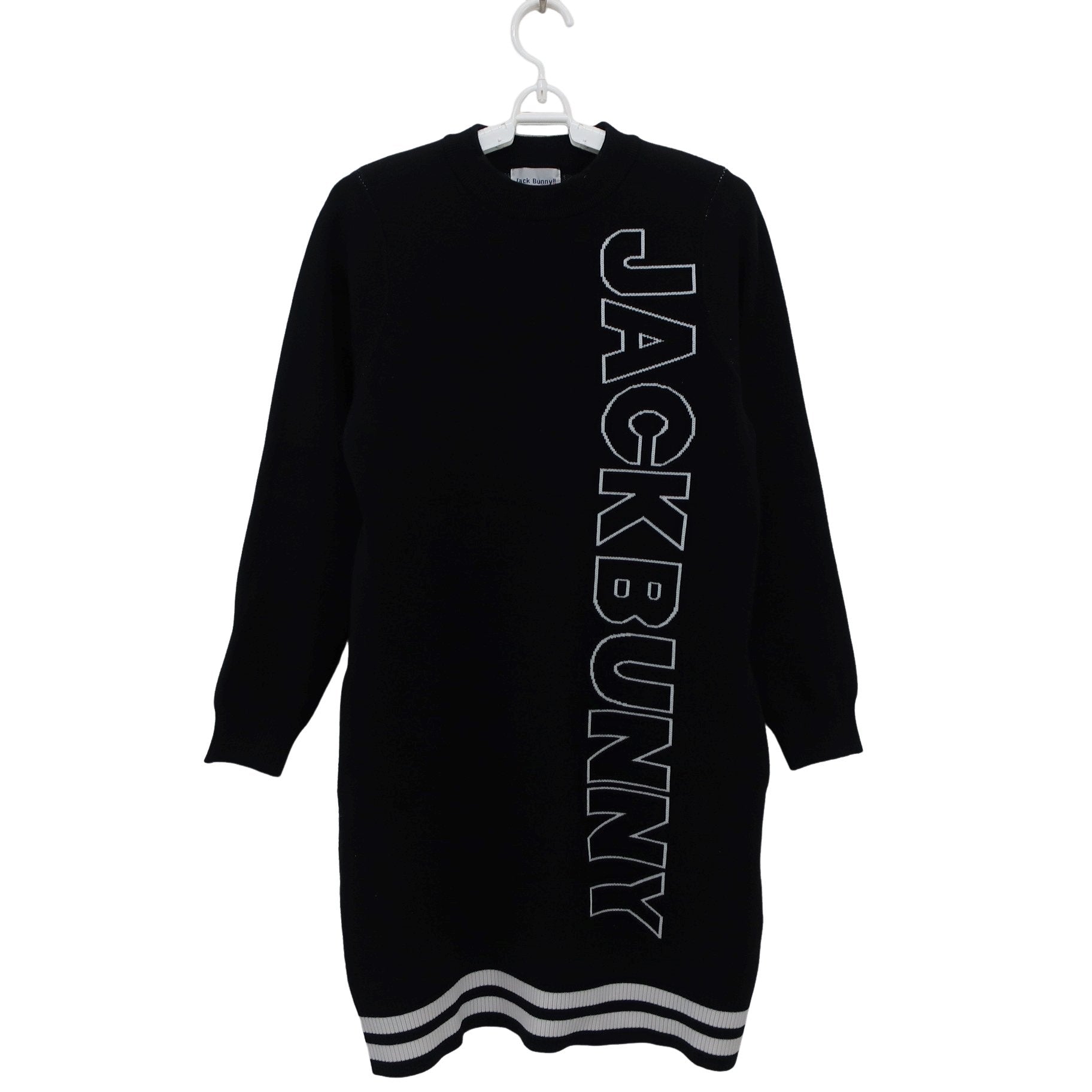 Jack Bunny(ジャックバニー) ニットワンピース 黒 レディース 1 263