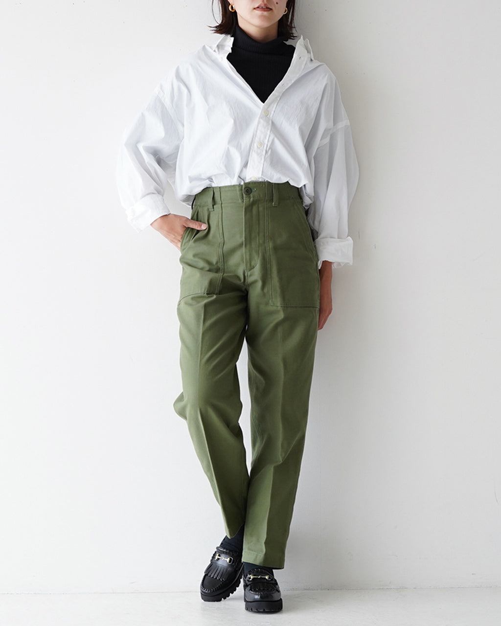 シンゾーン THE SHINZONE ベイカーパンツ BAKER PANTS ハイウエスト