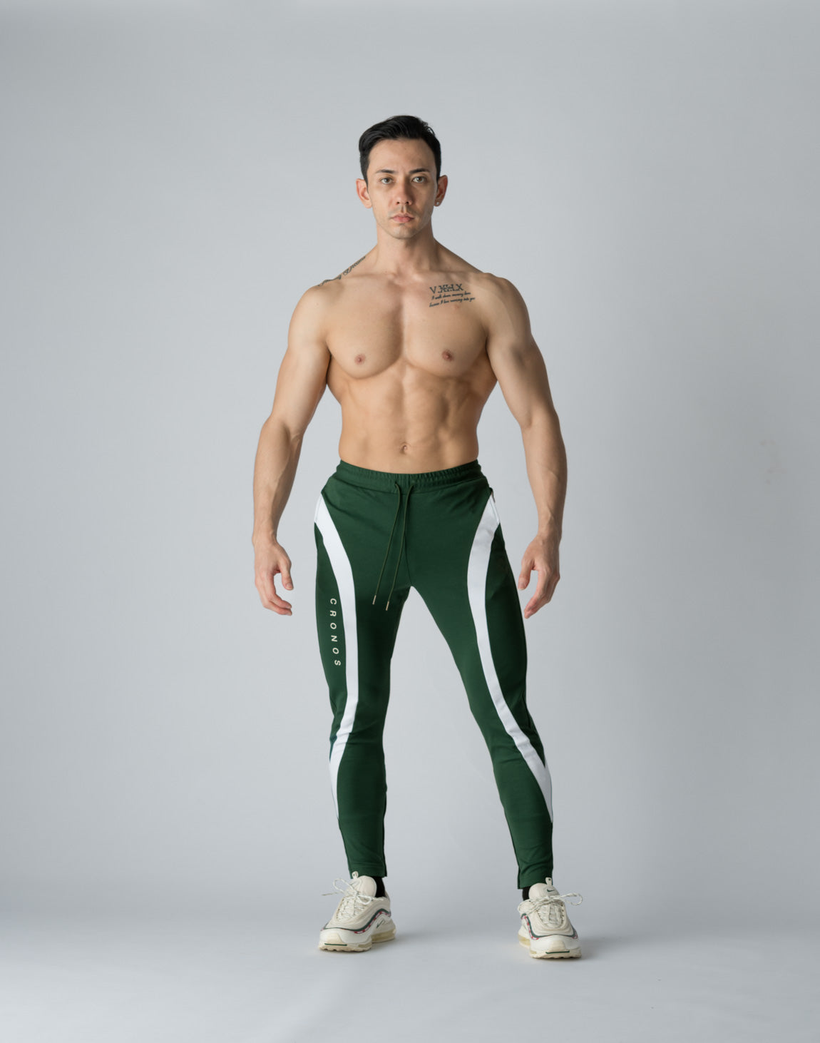 CRONOS BOTHSIDE SWITCHING LONGPANTS【GREEN】