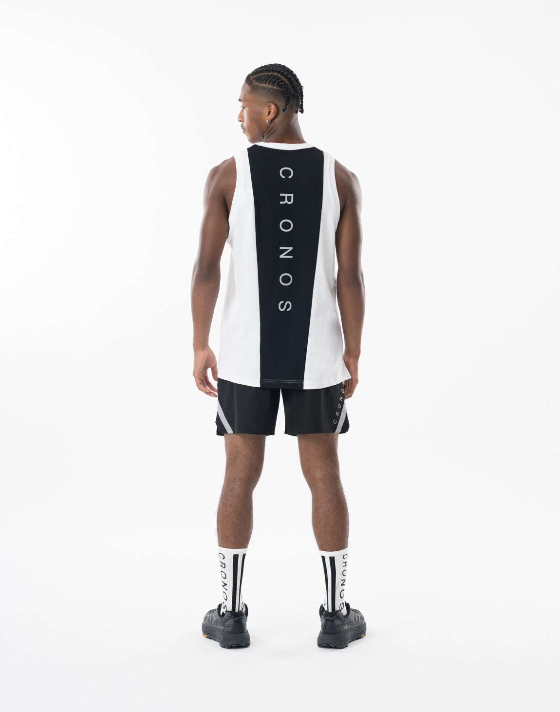 CRONOS REFLECT LINE SLEEVELESS【WHITE】