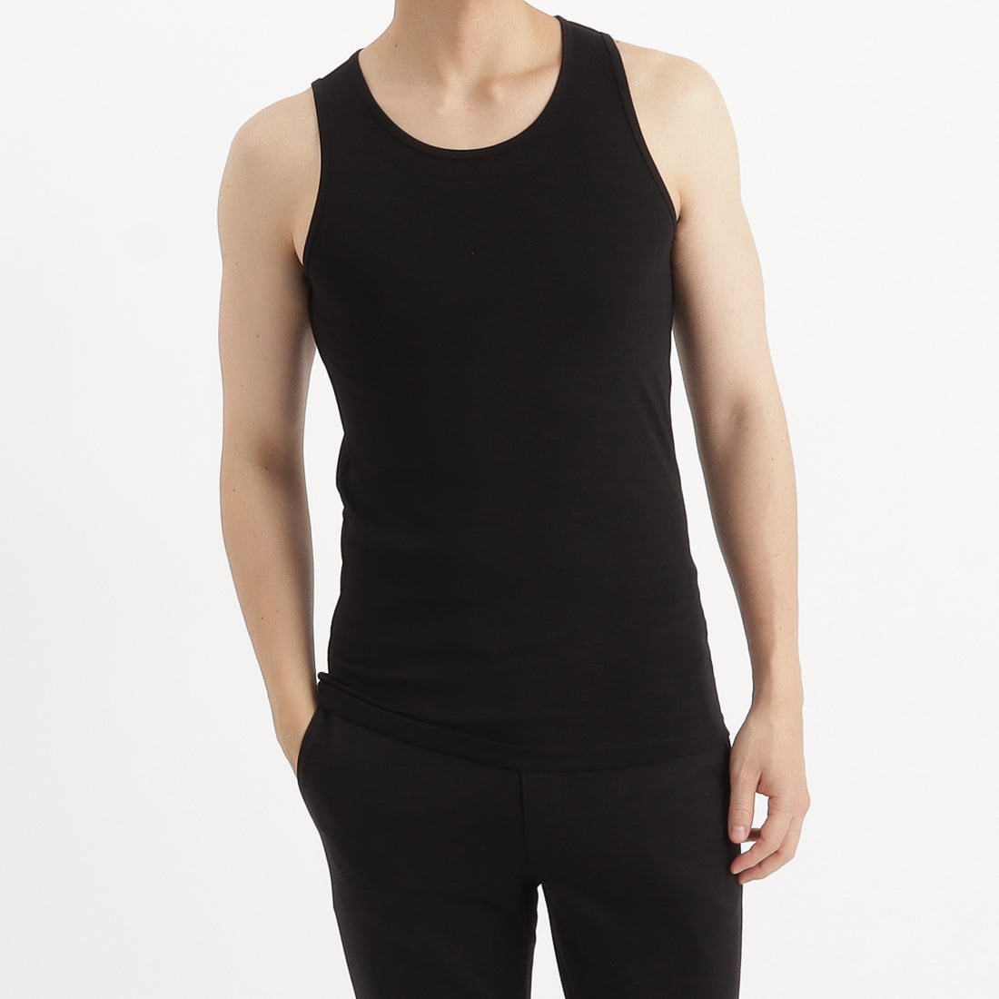 スビンプラチナム ハイゲージフライスコンフォート タンクトップ