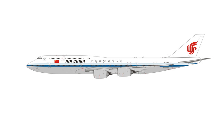 11800 Phoenix AIR CHINA / 中国国際航空 B747-8i B-2487 1:400 完売