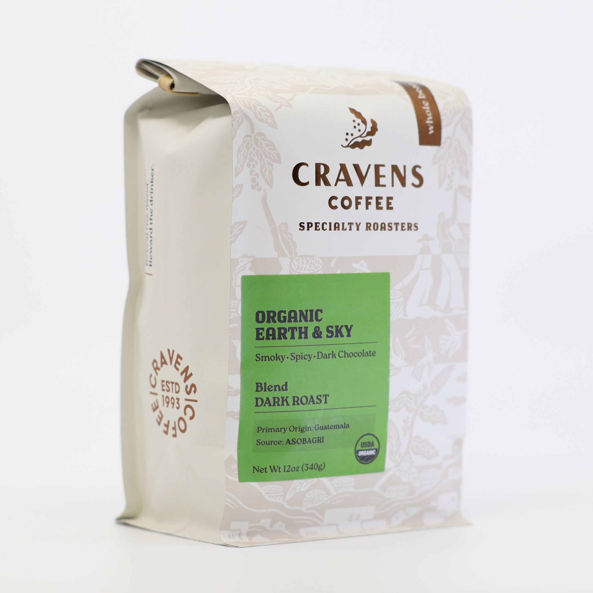 Organic Earth & Sky – Cravens Coffee