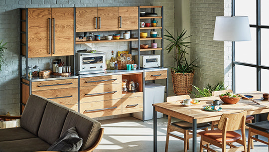 CRASH GATE OWL NIPPONAIR キッチンボード 食器棚 100 CRASH GATE OWL