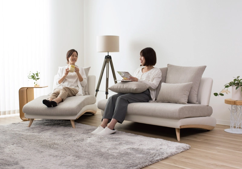 曲線の美しい】アクリル製 1人掛けデザイナーソファ 【公式通販】