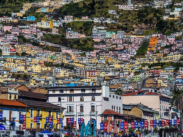 リトグラフ 街並みと人々の生活 リトグラフ 街並みと人々の生活